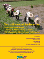 Climate Change and Gender Justice
