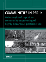 Communities in Peril: Asian regional report on community monitoring of highly hazardous pesticide use